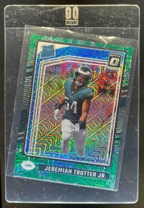 2024 Donruss Optic Jeremiah Trotter Jr. Dragon Rated Rookie #8/24 Eagles - Picture 1 of 2