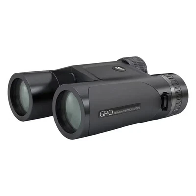 GERMAN PRECISION OPTICS GPO RangeGuide 8x40 HD Rangefinding Binoculars, OLED Display, Black (BX730)