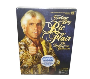 Ric Flair Nature Boy The Definitive Collection 3-DVD Set Brand New Sealed WWE - Picture 1 of 7