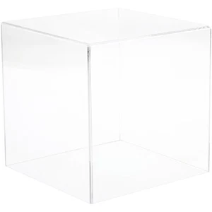 Plymor Clear Acrylic Display Case with No Base, 7" x 7" x 7" - Picture 1 of 1