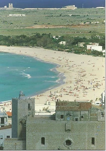 CARTOLINA SICILIA SICILY POSTCARD SAN VITO LO CAPO SPIAGGIA E MARE - BEACH SEA - Imagen 1 de 1