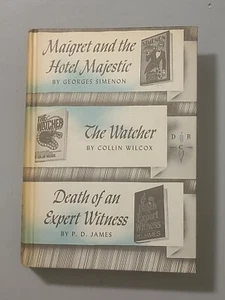 Detektivbuchclub: MAIGRET... DER BEOBACHTER..TOD EINES EXPERTEN. 3IN1 022124 - Bild 1 von 2