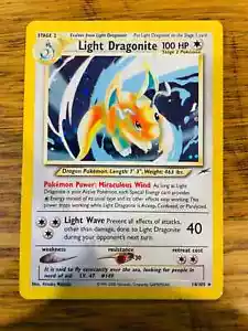 NEAR MINT! Light Dragonite (14/105) Holo Neo Destiny Pokemon Karte! SCHNELLER VERSAND! - Bild 1 von 2