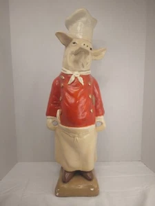 Vintage Advertising Baker Pig - Shop Display Some Chips SEE PHOTOS.  - Picture 1 of 8