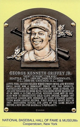 Baseball HOF Plaque Postcards Postmarked on Induction Day 1993-Present You pick Cover
