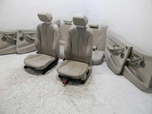 BMW F30 Innenausstattung Lederausstattung Sportsitze Sitze Leder DAKOTA OYSTER - Bild 1 von 24