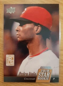 2010 UPPER DECK PEDRO VIOLA STAR ROOKIE #36 CINCINNATI REDS - Picture 1 of 2