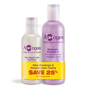 ApHogee Two-Step Protein Treatment (4oz) & Balancing Moisturizer (8oz) Combo - Bild 1 von 5