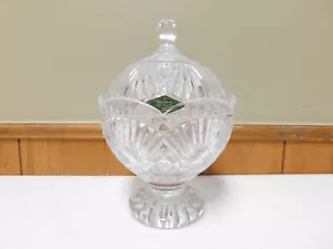 Shannon Crystal Designs of Ireland 24% Bleikristall bedeckt Bonboniere mit Deckel - Bild 1 von 6