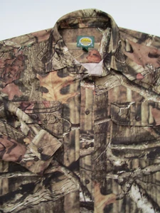 Mens Large Cabelas Break Up Infinity camo shirt flannel hunting - Picture 1 of 6