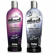 Pro Tan Saturina Black Collection-Incredibly Black & Unbelievably Black Duo Pack