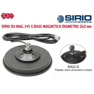 SIRIO DV MAG 145 S BASE MAGNETICA DIAMETRO 160 mm - Zdjęcie 1 z 4