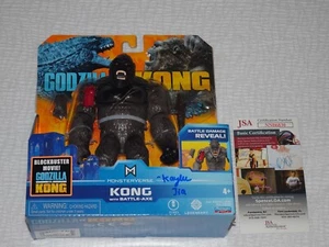 KAYLEE HOTTLE SIGNED AUTOGRAPHED GODZILLA X KONG FIGURE TOY JSA NN06830 JIA - Picture 1 of 4
