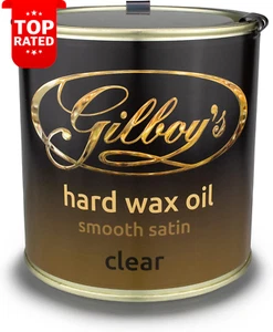 Hard Wax Oil Interior Wood Finish Quick Drying Water Heat Resistant 500Ml - Picture 1 of 12