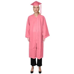 Unisex Matte Graduation Gown Cap Tassel Set for High School and College Gradu... - Picture 1 of 6