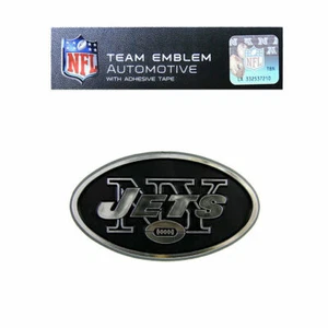 NFL Jets Giants 49ers Bears Chiefs Kunststoff Chrom Emblem Aufkleber - Bild 1 von 5