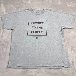 686 Technical Shirt Mens Size Extra Large Gray Short Sleeve Crewneck Graphic - Picture 1 of 11