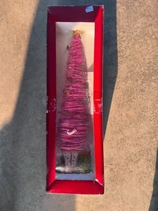 Whimsical Wire Tree with Resin Base Pink Holiday Living NEW IN BOX - Picture 1 of 2