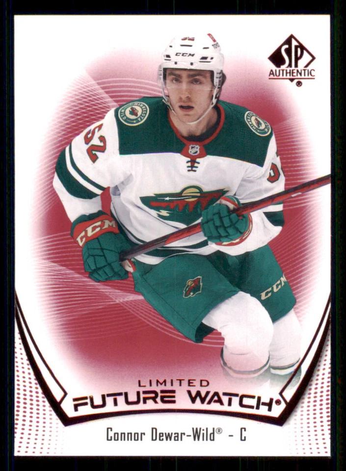 2021-22 SP Authentic Limited Red #199 Connor Dewar FW - Image 1 of 2