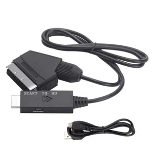 SCART Zu HDMI Konverter SCART Auf HDMI Adapter Video Audio Konverter Videokabel - Bild 1 von 4