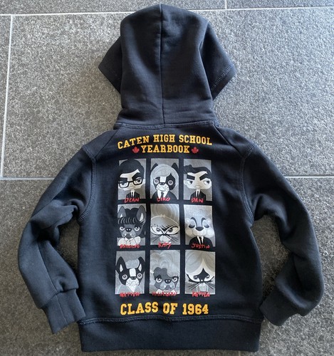 DSQUARED2 DSQUARED F W 2018 PROM 1964 4Y ZIPPER HOODY FELPA GIACCA PULLOVER