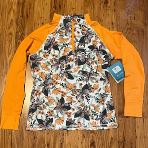 Coolibar Woman’s Match Play Golf Pullover UPF 50+ Sun Protection Wear Long Sleev - Picture 1 of 7