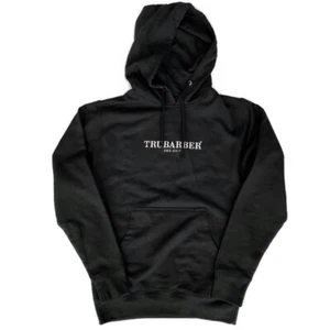 TRUBARBER Hoodie, Friseurjacke SCHWARZ (L) - Bild 1 von 2