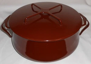 Casseruola Dansk KOBENSTYLE marrone 4 qt MADE IN FRANCE - Foto 1 di 9