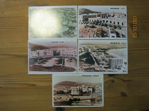 Postkarten Kopien von alten Aufnahmen, Postkarten, Agadir bevor Erdbeben - Bild 1 von 1