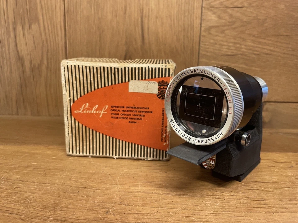 *Near Mint w/Box* Schneider Linhof Universal Sucher Technika Viewfinder 90-360mm - Image 1 of 4