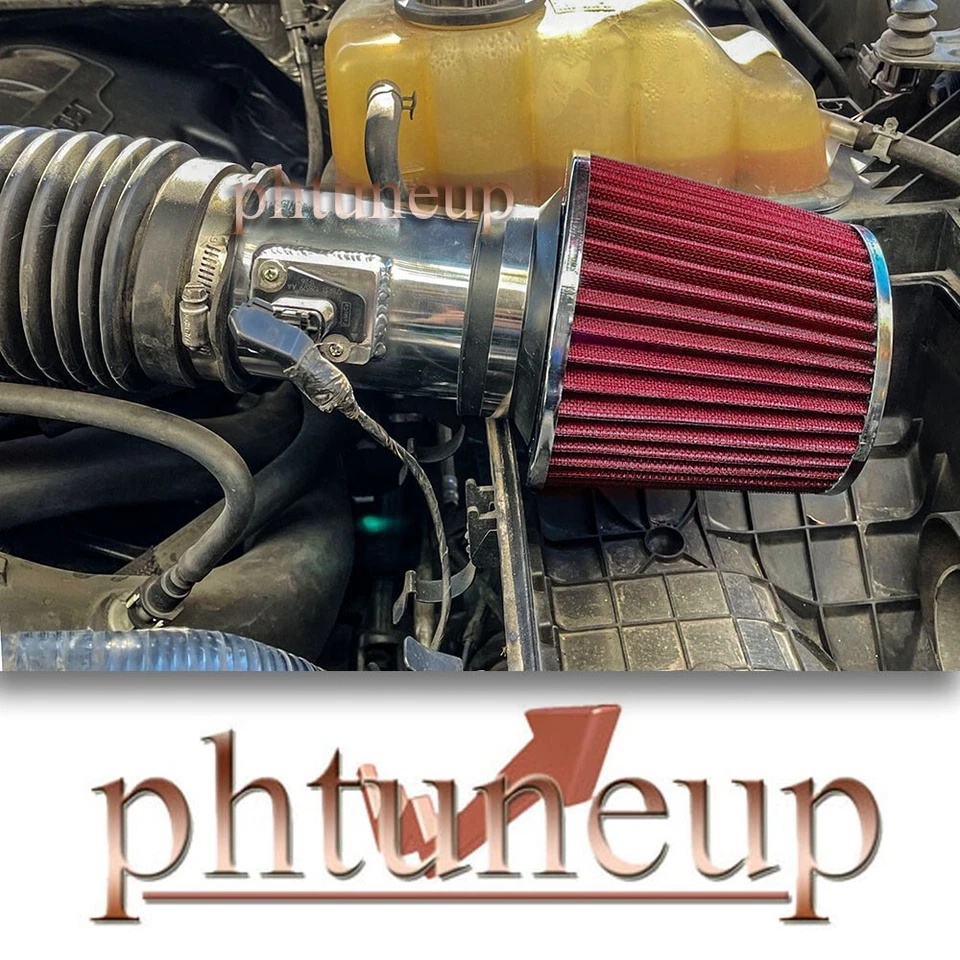 RED RAM AIR INTAKE KIT FOR 2011-2014 FORD F-150 F150 3.5L V6 ECOBOOST ENGINE - Image 1 of 1