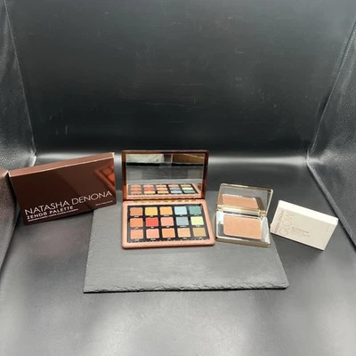 Natasha Denona Zendo Eyeshadow Palette 15 Shades & Glow Powder NIB - Image 1 of 4