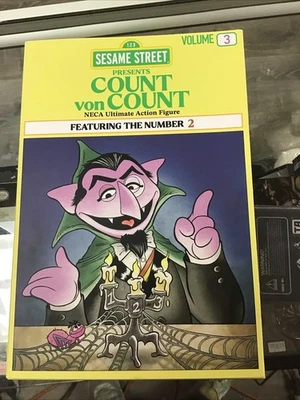 Figura Neca Sesame Street Count Von Count Ultimate 7" Foto 1 de 3