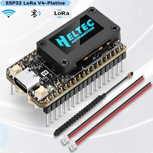 Placa GPS LoRa V4 ESP32 OLED Heltec V4 + Antena 915 MHz + Estuche para Meshtastic - Imagen 1 de 10