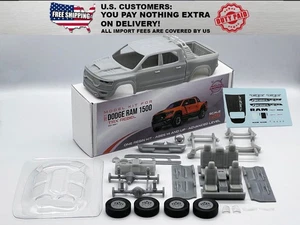 1:25 RAM 1500 TRX Rebel 2021 Resin Model Kit Clear Parts, Rubber Tires, Decals - Picture 1 of 12