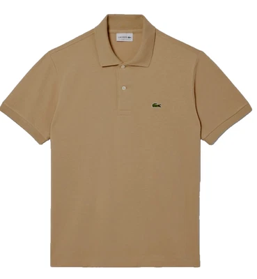 CAMISAS POLO LACOSTE PARA HOMBRE CORTE CLÁSICO BEIGE TALLA L - Imagen 1 de 4