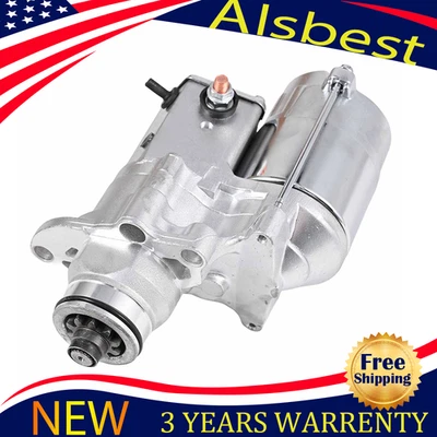 Starter For 2007-2013 Harley Davidson Road King Electra Glide Fatboy 3161906A - Image 1 of 4