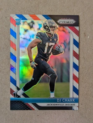 2018 Panini Prizm - Rookie DJ Chark #223 Red White & Blue Prizm (RC) - Image 1 of 3