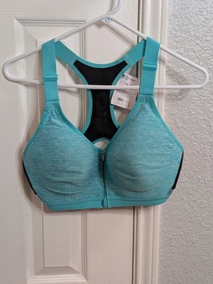 NWT Victorias Secret VSX 34DD Knockout Front Close Sports Bra, High Impact - Image 1 of 4