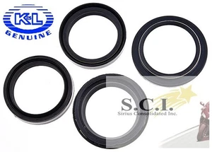 HONDA CBR600F4 CB1000 CBR1100XX Blackbird ST1100A FORK SEAL SEALS DUST SEAL KIT - Picture 1 of 4