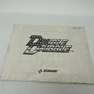 Instruction Manual Only Double Dribble (Nintendo Entertaiment System NES, 1986) - Picture 1 of 4