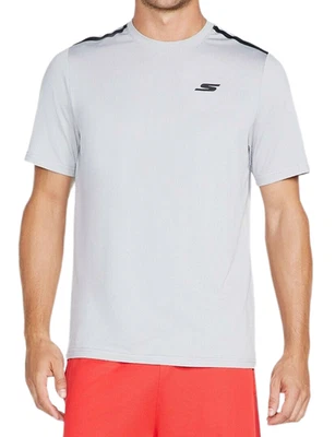 Skechers NEW Mens Foundation Fashion Golf Practice Shirt Gray Medium $40 - Image 1 of 2