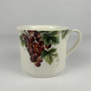 Vtg. Royal Doulton Everyday Mug Vintage Grape T.C.1193 Fine China 8oz Cup 1994 - Picture 1 of 8