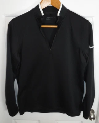 Nike Victory Dri-FIT 1/4-Zip Golf Pullover Men’s Medium Performance 833282-010 - Image 1 of 4