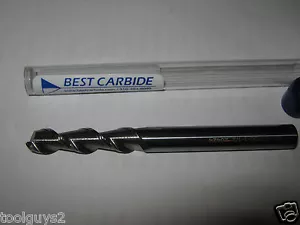 1 Zoll Durchmesser x 2 Zoll LOC x 4 Zoll lang 2 Flöte Hochleistungs-Alumimun-Karbid-Schaftfräser - Bild 1 von 1