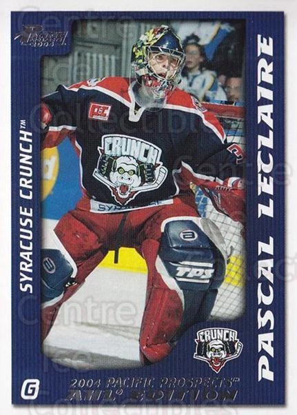 2003-04 Pacific AHL Prospects #86 Pascal Leclaire - Image 1 of 1
