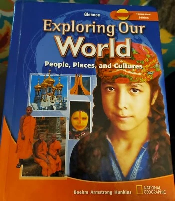 Student Edition Tennessee Ed. Exploring Our World Hardcover National Geographic - Image 1 of 4