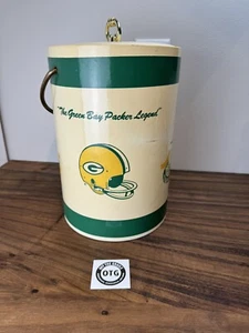 Vintage 1970’s Green Bay Packers Ice Bucket 12.5” Curly Lambeau Vince Lombardi - Bild 1 von 8