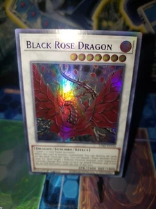 YuGiOh Black Rose Dragon LDS2-EN110 1st Edition Purple Ultra Rare - Foto 1 di 2