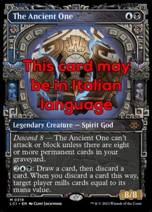 MTG THE ANCIENT ONE 319 EXC - L’ANTICO - LCI X IT - MAGIC - Picture 1 of 1